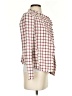 Zara Basic Checkered-gingham Red Ivory Jacket Size XS - photo 4