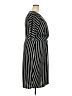 City Chic Stripes Black Casual Dress Size 20 Plus (L) - photo 4