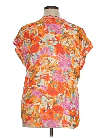 Vince Camuto Short Sleeve Blouse (view 2)
