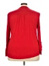 Style&Co Red Long Sleeve Blouse Size 3X - photo 2