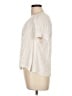 Bongo 100% Rayon Ivory Short Sleeve Blouse Size L - photo 5