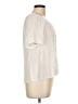 Bongo 100% Rayon Ivory Short Sleeve Blouse Size L - photo 4