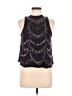 Free People 100% Rayon Black Sleeveless Blouse Size XS - photo 1