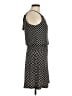 Valerie Bertinelli Argyle Black Casual Dress Size 8 - photo 4
