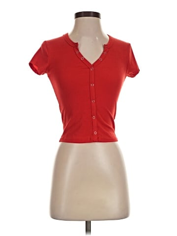 rue21 Short Sleeve Henley (view 1)