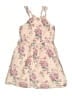 M&S Floral Tan Dress Size 7-8yrs - photo 1