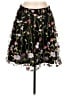 Torrid 100% Polyester Floral Black Casual Skirt Size Lg Plus (0) - photo 1