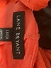Lane Bryant 100% Polyester Orange Short Sleeve Blouse Size 18 - 20 Plus - photo 7