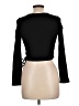 Unbranded Black Long Sleeve Top Size M - photo 2