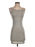 Hem & Thread Gray Casual Dress Size S - photo 1