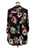 Honeyme Floral Black 3/4 Sleeve Blouse Size XXXL - photo 2