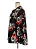 Honeyme Floral Black 3/4 Sleeve Blouse Size XXXL - photo 5