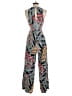 Mara Hoffman Graphic Blue Green Jumpsuit Size 2 - photo 2