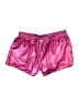 PoshDivah Metallic Pink Athletic Shorts Size XXL - photo 2