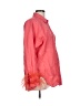 J.Crew Collection Red 3/4 Sleeve Button-Down Shirt Size 12 - photo 4