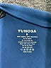 Yunoga Solid Blue Athletic Shorts Size S - photo 3