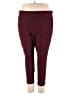 Torrid Plaid Burgundy Active Pants Size 4X Plus (4) - photo 1