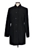 Karen Scott 100% Polyester Black Coat Size 12 - photo 1