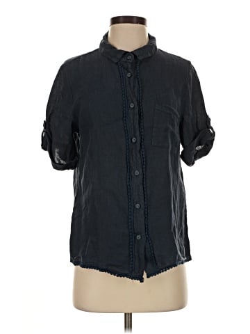 Elle Short Sleeve Button-Down Shirt (view 1)