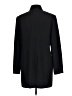 Karen Scott 100% Polyester Black Coat Size 12 - photo 2