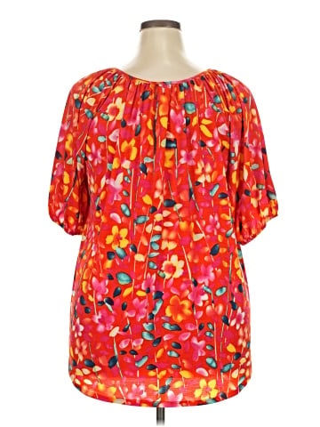 Vila Short Sleeve Blouse (view 2)