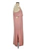 Double Zero Solid Pink Casual Dress Size L - photo 4