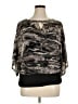 Jennifer Lopez 100% Polyester Black 3/4 Sleeve Blouse Size XL - photo 1