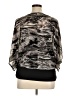 Jennifer Lopez 100% Polyester Black 3/4 Sleeve Blouse Size XL - photo 2