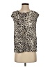 Joie 100% Silk Animal Print Tan Blouse Size XS - photo 1