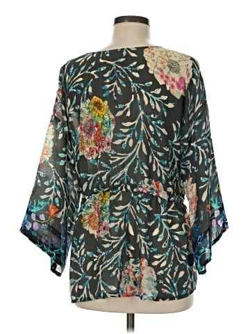Johnny Was 3/4 Sleeve Blouse (view 2)