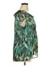 a.n.a. A New Approach 100% Polyester Teal Short Sleeve Blouse Size 1X - photo 4