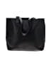 m0851 100% Leather Solid Black Leather Tote One size - photo 3
