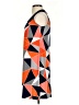 En Focus Studio Graphic Orange Casual Dress Size 4 - photo 5