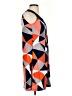 En Focus Studio Graphic Orange Casual Dress Size 4 - photo 4