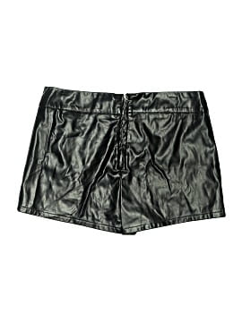 DAY & NIGHT Faux Leather Skirt (view 2)