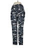 Zoe & Sam 100% Silk Camo Blue Silk Pants Size XS - photo 2