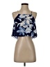 Lulus 100% Polyester Blue Sleeveless Blouse Size XS - photo 1