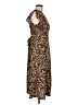 Sienna Sky 100% Polyester Animal Print Brown Casual Dress Size L - photo 4