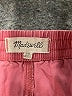 Madewell Solid Pink Pull-On Side-Tie Shorts Size XS - photo 3