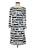 Eliza J Print Gray Casual Dress Size 0 - photo 1