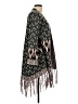 Chelsea & Violet 100% Polyester Black Kimono Size L - photo 4