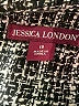 Jessica London Tweed Gray Jacket Size 18 - photo 6