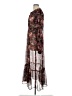 o.p.t Paisley Brown Casual Dress Size L - photo 5