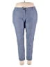 Talbots Outlet 100% Cotton Blue Casual Pants Size 18W - photo 1