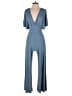 wasabi + mint Solid Blue Jumpsuit Size S - photo 1