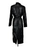 Avec Les Filles 100% Polyurethane Black Trenchcoat Size L - photo 2