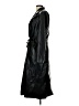 Avec Les Filles 100% Polyurethane Black Trenchcoat Size L - photo 5