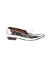J.Crew Factory Store Silver Flats Size 6 1/2 - photo 1