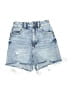 Zara Blue Denim Shorts Size 0 - photo 1