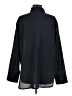 Leallo 100% Cotton Solid Black Long Sleeve Button-Down Shirt Size M - photo 2